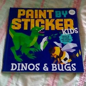 Paint by Sticker art book for kids